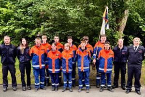 Jugendfeuerwehr Nümbrecht beim Kreiszeltlager in Wiehl