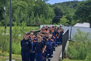 Jugendfeuerwehr Nümbrecht beim Kreiszeltlager in Wiehl