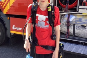 Die Feuerwehr besucht das Homburgische Gymnasium Nümbrecht