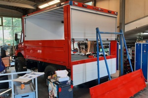 Zwischenstand Umbau Unimog