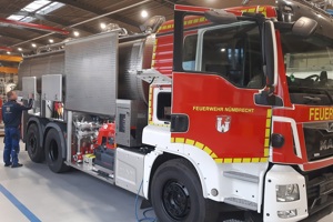 Zwischenstand Tankwagen