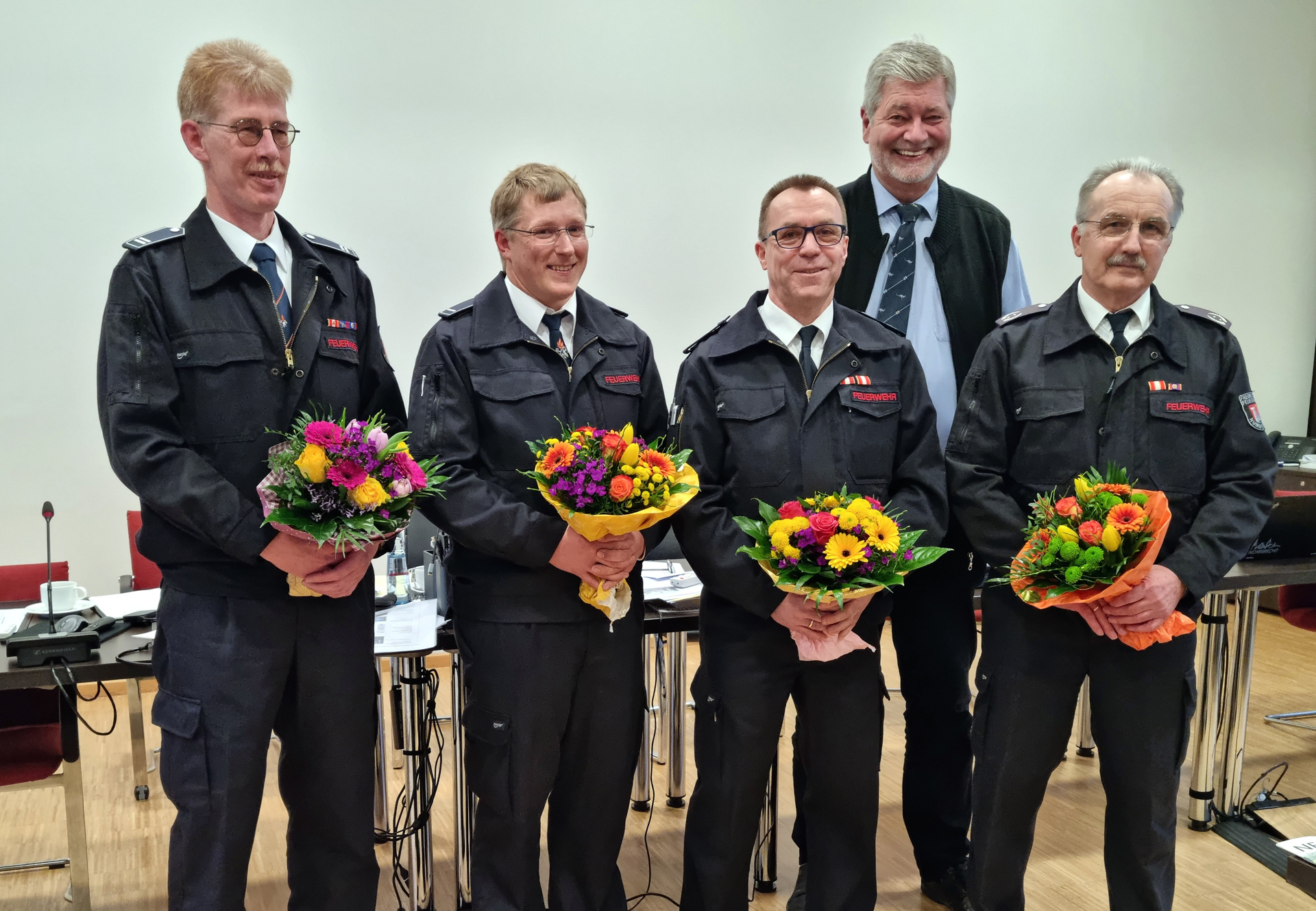 Verabschiedung, Beförderung und Ernennung