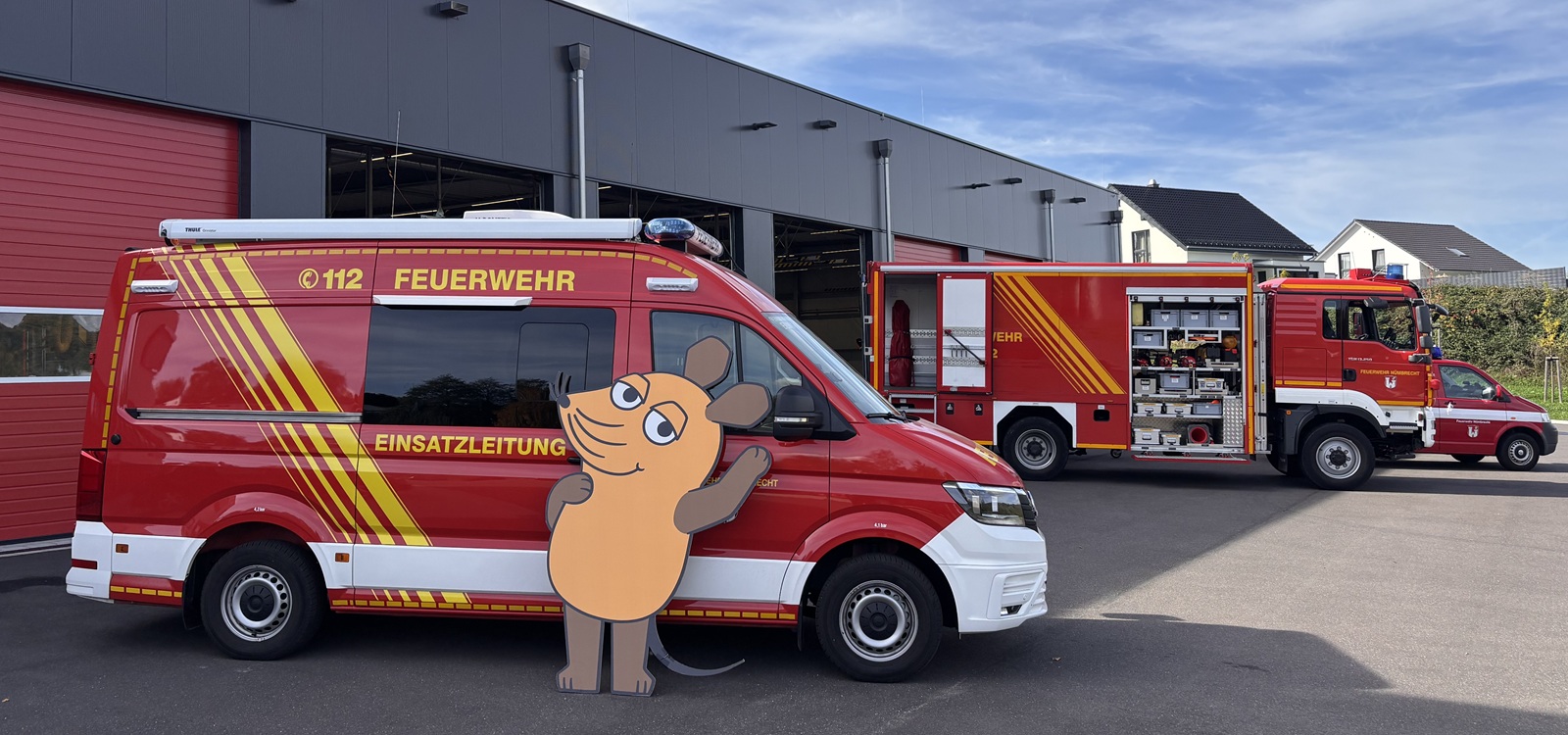Feuerwehr Nümbrecht öffnete ihre Türen für „Türen auf mit der Maus“