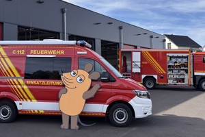 Feuerwehr Nümbrecht öffnete ihre Türen für „Türen auf mit der Maus“